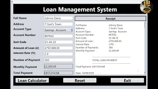 How to Create a Java Loan Management System in NetBeans Java Swing GUI Application - Full Tutorial