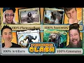 100 Creatures vs 100 Artifacts vs 100 Sorceries vs 100 Planeswalkers Commander Clash S16 E24