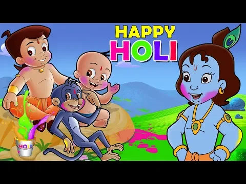 Download MP3 Chhota Bheem - Holi in Vrindavan | Holi Special Video Song 2019