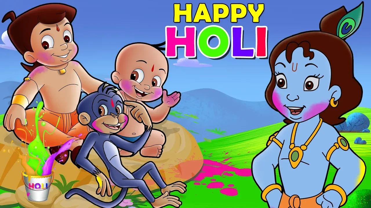 Chhota Bheem - Holi in Vrindavan | Holi Special Video Song 2019