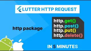 Flutter HTTP REST API with Snippet - GET POST PUT DELETE