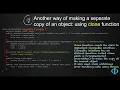 11e Copying an Object Using Clone Method of Java