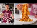 Download Lagu How the Hand-Ripped Noodles Are Made at Xi'an Famous Foods | From The Test Kitchen | Bon Appétit