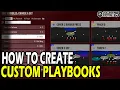 How to Create Download Custom Playbooks in College Football 25