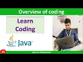 Coding Overview for understand datatypes control statement