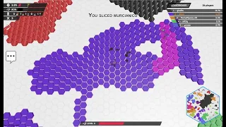 Slicing Montage in Hexanaut io No sound ft nythean 0