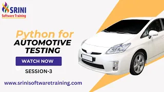 PYTHON for AUTOMOTIVE TESTING SESSION-3