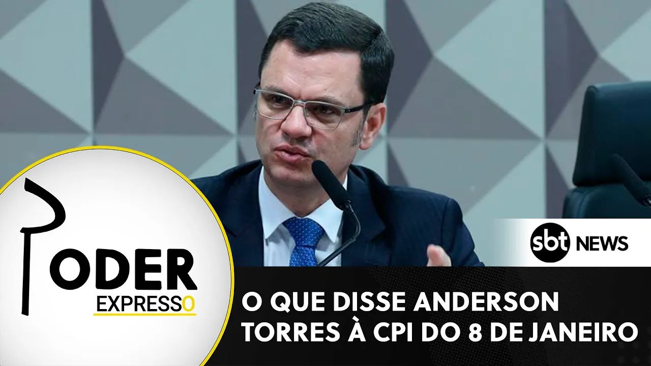 O que disse Anderson Torres à CPI do 8/1 | Comprovantes mostram depósitos a Michelle; mais notícias