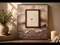 Create Stunning Luxury Texture Wall Art at Home Easy DIY Abstract Painting Tutorial