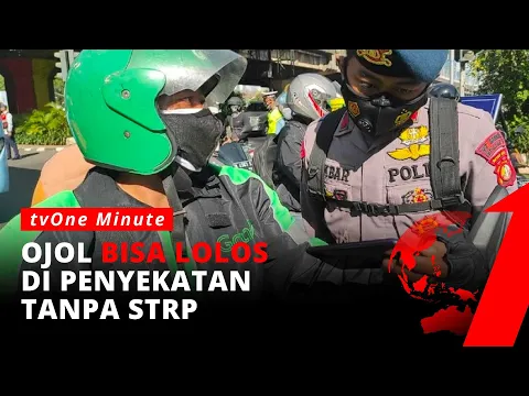 Gak Perlu Bawa STRP, Polisi Tegaskan Ojol Bisa Lolos di Penyekatan