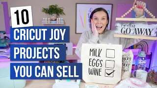 Top 10 Cricut Joy Projects That Will Sell Like Hotcakes!