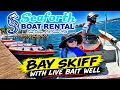 Fishing on the Skiff at Mission Bay Seaforth Boat Rental