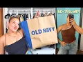 SHOP WITH ME at Old Navy Summer Try On Best Clearance Finds Petite friendly