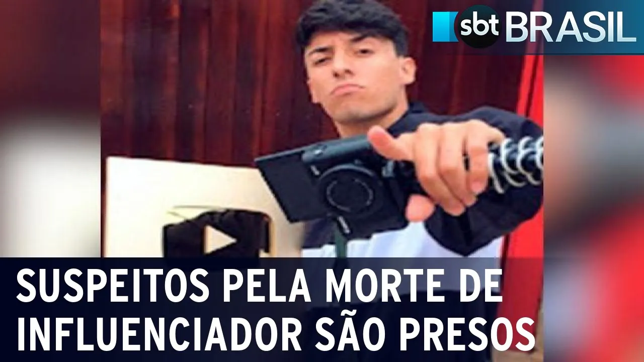 Suspeitos pela morte do influenciador Henrique Medeiros são presos | SBT Brasil (01/01/24)