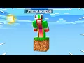 Minecraft But You Only Get ONE BLOCK