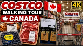 Toronto Inside Costco Canada Walking Tour 4K