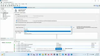 Solve No database select error in MYSQL workbench