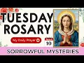 TODAY HOLY ROSARY SORROWFUL MYSTERIES ROSARY TUESDAY MARCH 10 2026 LET PRAYER LEAD