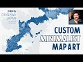 Inkscape Map Art Tutorial How to Make Custom Stylized Maps with Free OpenStreetMap Data