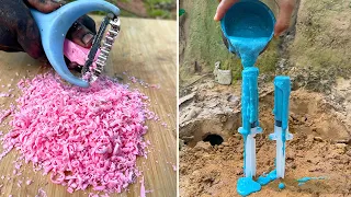 Survival Skills: Smart Boy Shows How to Make Soap and Water #Camping #survival #skills