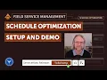 FSM Schedule Optimization setup and demo