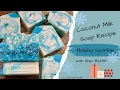 HOLIDAY SPARKLE Coconut Milk CP Soap Ellen Ruth Soap