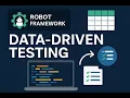 Robot Framework Tutorial Data-Driven Testing Explained