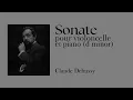 Debussy: Cello Sonata in d minor - score