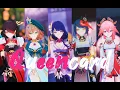 Download Lagu 【Genshin Impact MMD／4K／60FPS】Ara Ara Idol Group【Queencard】