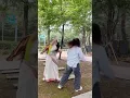 Korean girl vs Indian girl fight in Korea! Guess the winner🇮🇳🇰🇷#mimi #jimi