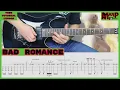 Download Lagu Bad Romance || Lady GaGa Cover || Guitar Tab || Tutorial || Lesson