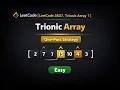 LeetCode 3637 Trionic Array 1