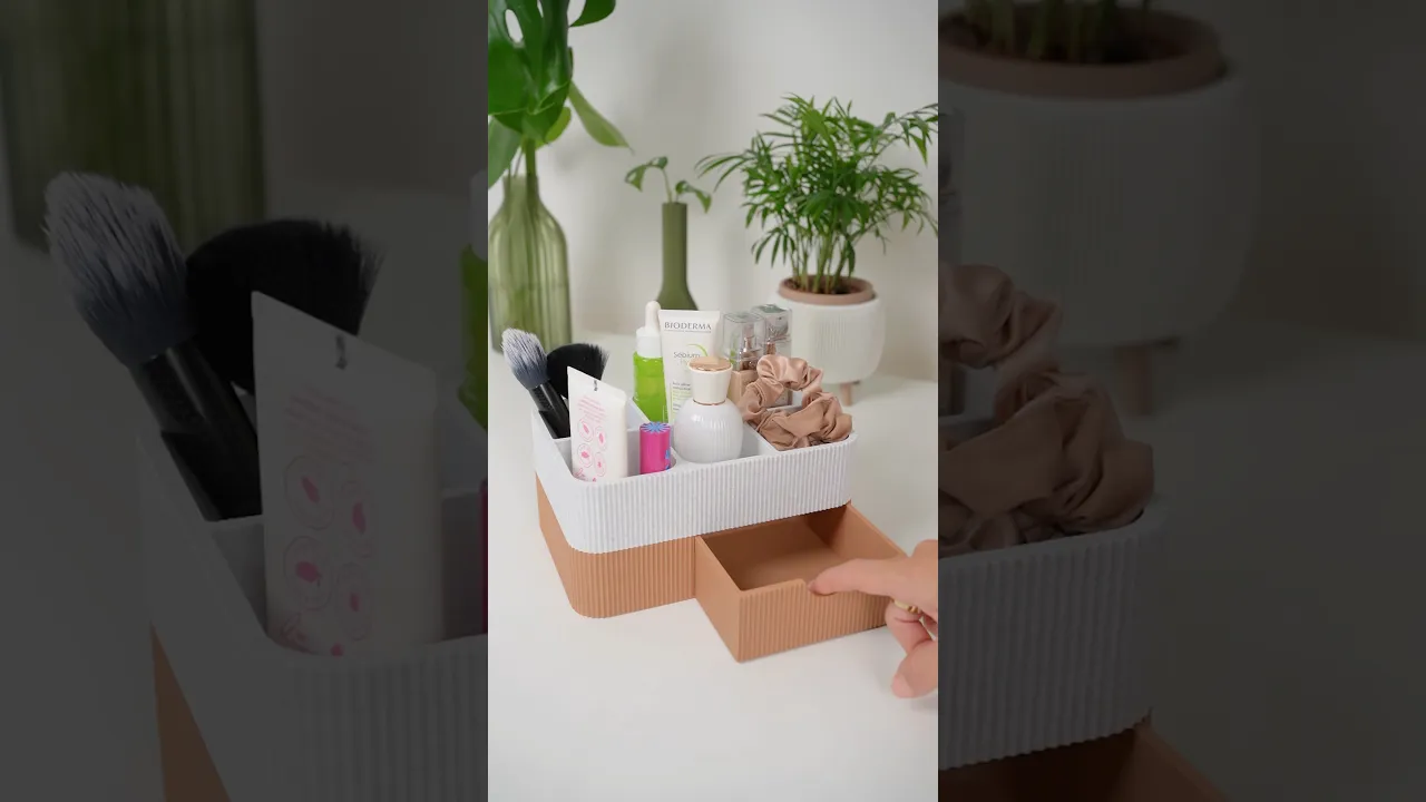 DRAWIA makeup organizer with a drawer video thumbnail