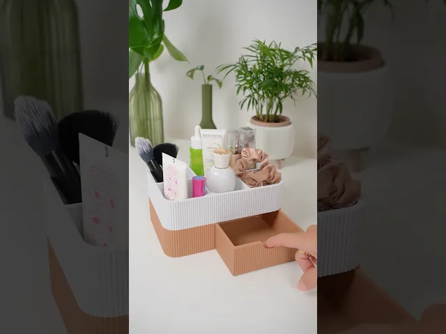 DRAWIA makeup organizer with a drawer video thumbnail