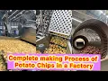 Download Lagu Complete Making Process of Potato Chips in  Factory in Gujarat | How Chips are Made in Hygienic Way