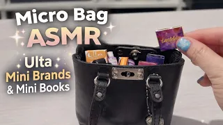ASMR Filling a Micro Bag with Ulta Beauty Mini Brands Mini Brand Books