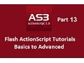 Flash Actionscript Tutorials - Changing Properties using Actions