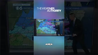 Update on coastal storm that will bring rain snow to Virginia on Sunday