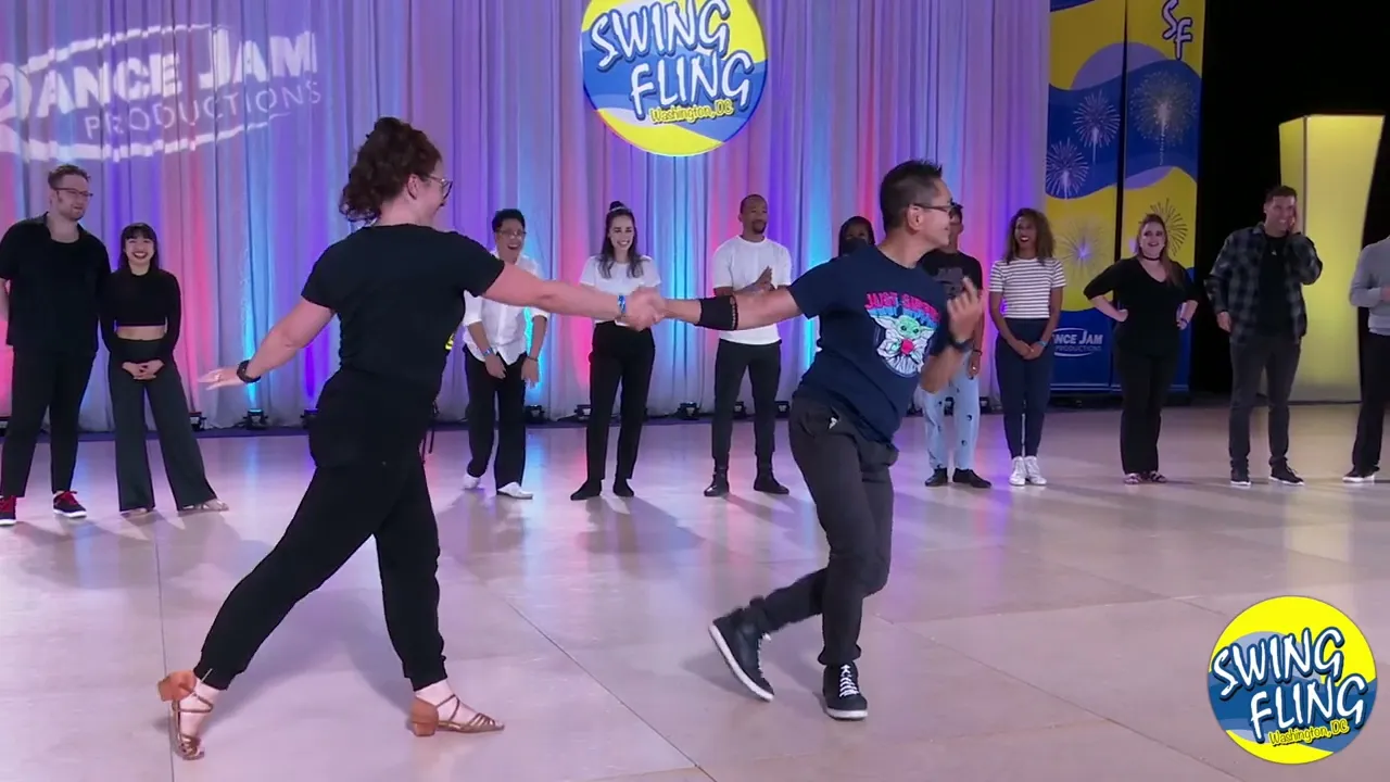 Swing Fling 2022 All Star Strictly Swing Lucky Sipin & Isabelle Ro