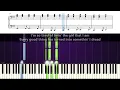 Olivia Rodrigo - making the bed (Live) - Accurate Piano Tutorial with Sheet Music