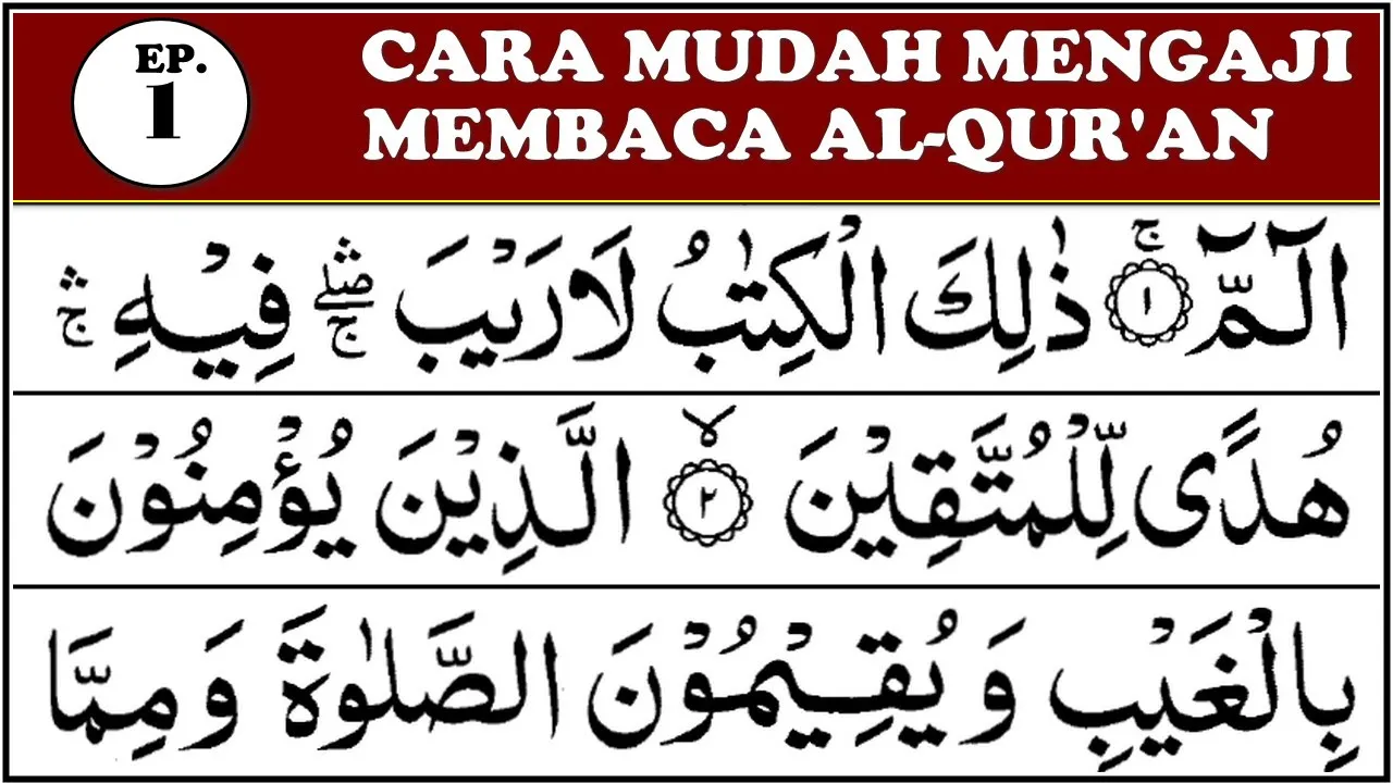 Cara Membaca Alquran Yang Baik Dan Benar Bisako