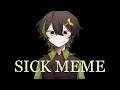 Sick meme OC Flash Blood warning
