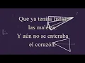 Acuérdate de mi-Matisse (LETRA)