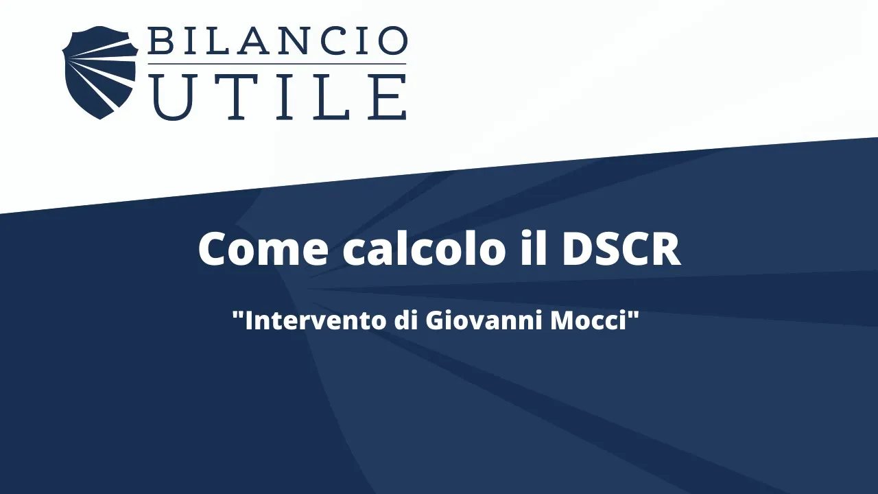 Come calcolo il DSCR