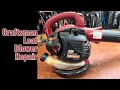 Craftsman leaf blower not starting Do this