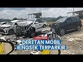 Download Lagu Penampakkan Deretan Mobil Ringsek Karena Kecelakaan