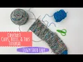 How To Do Contrasting Heels Toes and Cuffs - Crazy Sock Lady