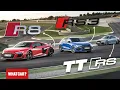 Audi R8 vs Audi RS3 vs Audi TT RS - are these the best Audis you ll NEVER buy What Car