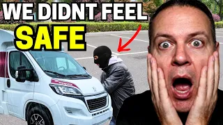 We Abandoned Our Motorhome Overnight Stop After a Scary Discovery Vanlife UK