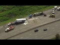 Northbound I-5 in Fife still closed after deadly crash Cleanup underway